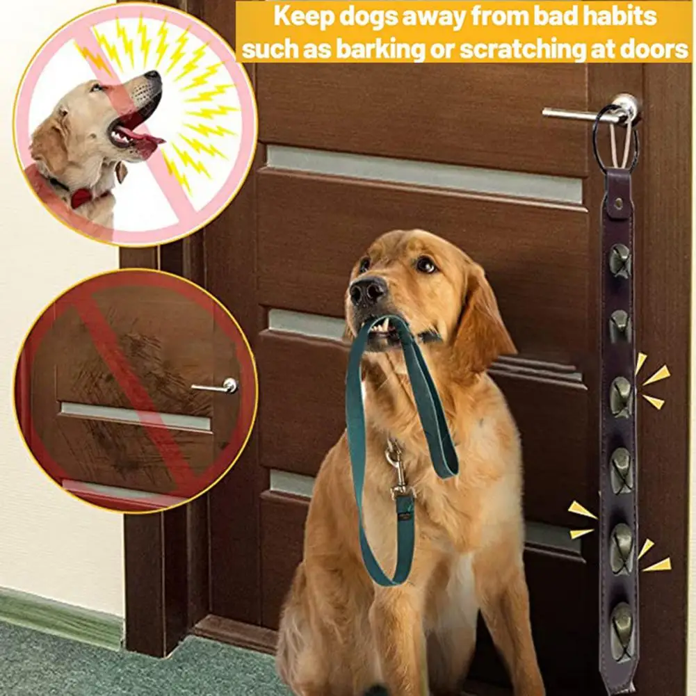 Sliding Glass Door Dog Bell Attachment Versatile Durable Pet Training Bells for Potty Door Training Fine Workmanship for Small