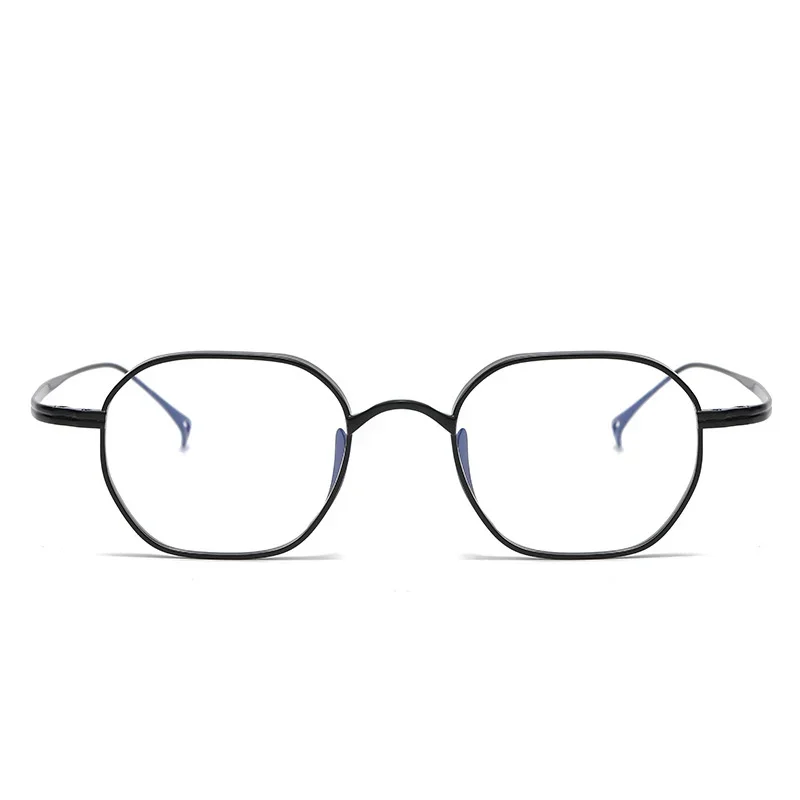 

Japanese Handmade Light Lennon Small Square Titanium Glasses Frame Men Retro Eyeglasses Myopia Reading Gafas oculos de grau