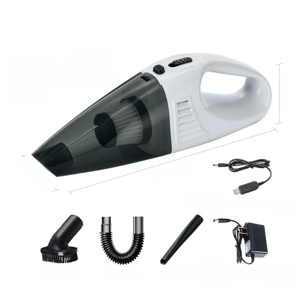 For Handheld Vacuum Cleaner for Home Vehicle Use Portable Lightweight Design 32x10x12cm Packaged Size ABS Material