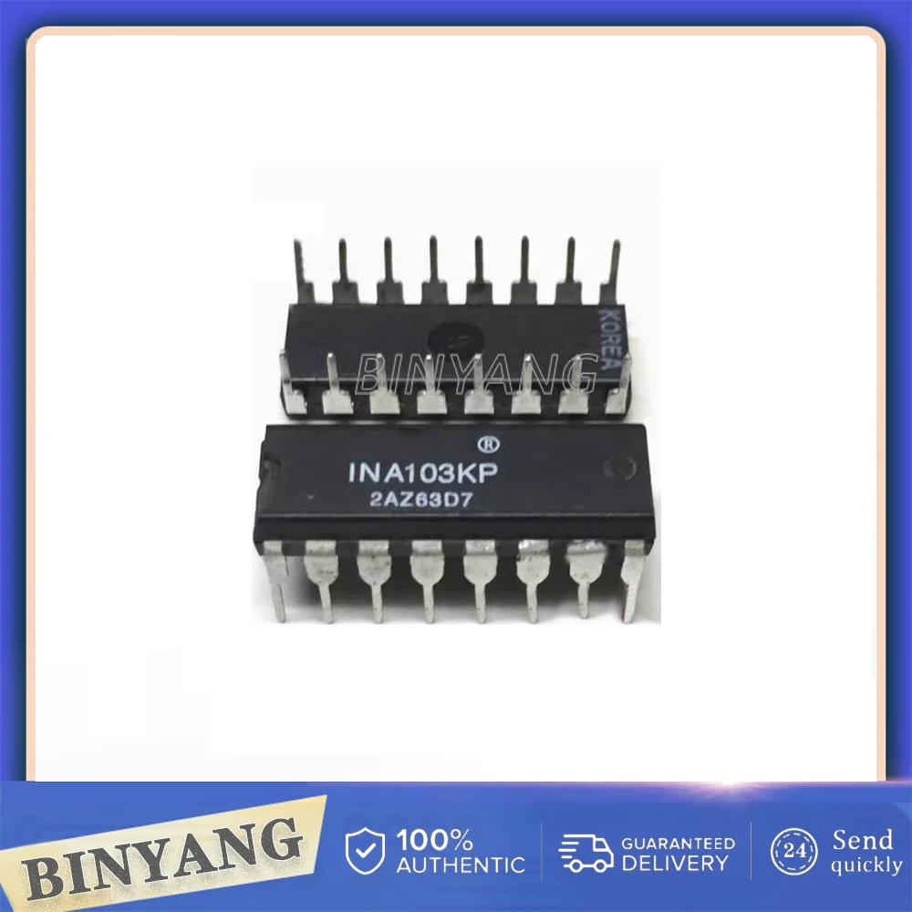 1PCS/lot INA103KP INA103 DIP16 100% new imported original IC Chips Fast delivery