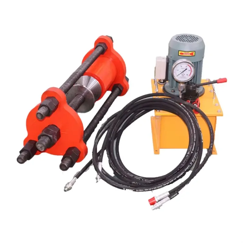Hydraulic Track Pin Remover Excavator Chain Bone Remover Electric Hydraulic Pressing Sleeve Pressing Chain All-in-One Machine