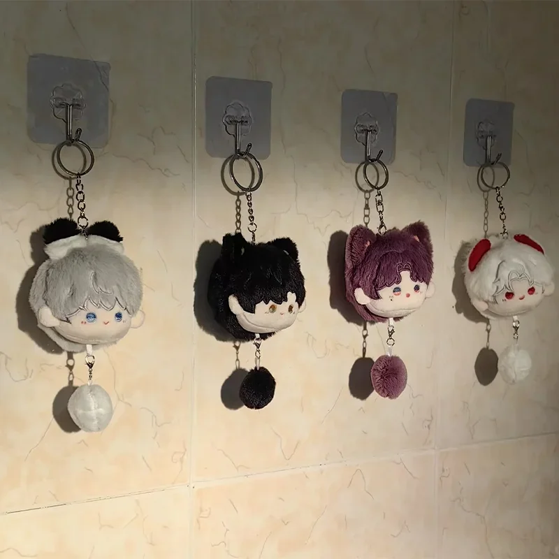 

Game Love and Deepspace Pendant Kawaii Xavier Zayne Rafayel Sylus Plush Doll Bag Pendant Car Decoration Keychain Children's Gift