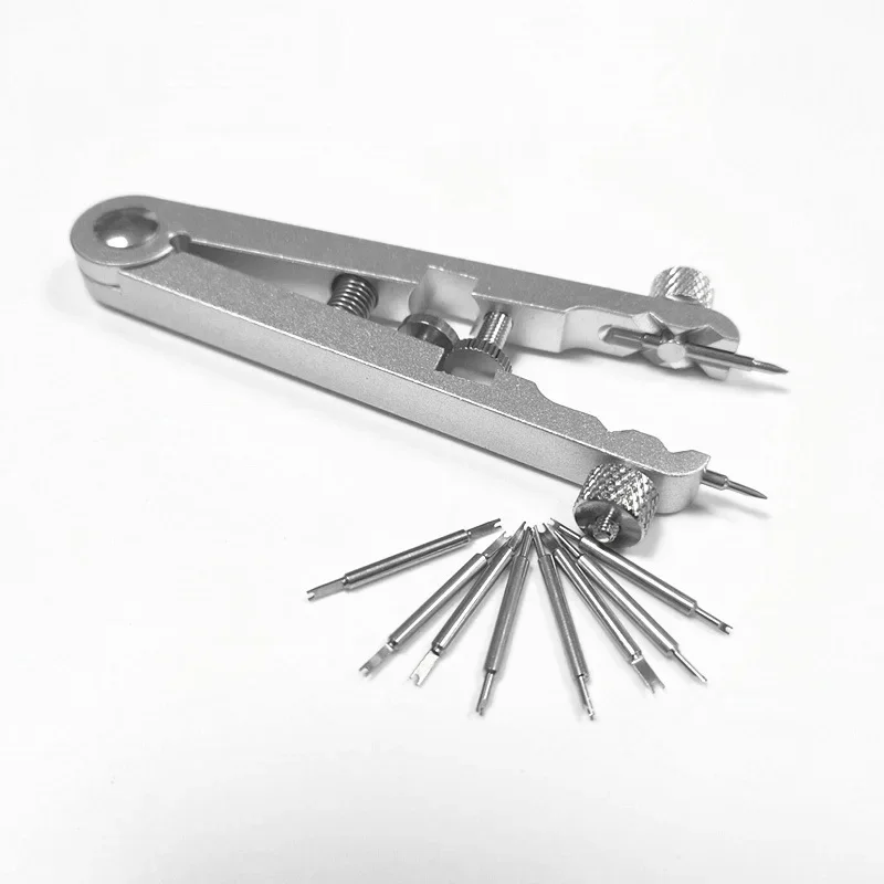 1/2pc V-Type Spring Bar Removal Pliers Watch Repair Tool Durable Precision Watch Band Strap Pin Remover Tool Set