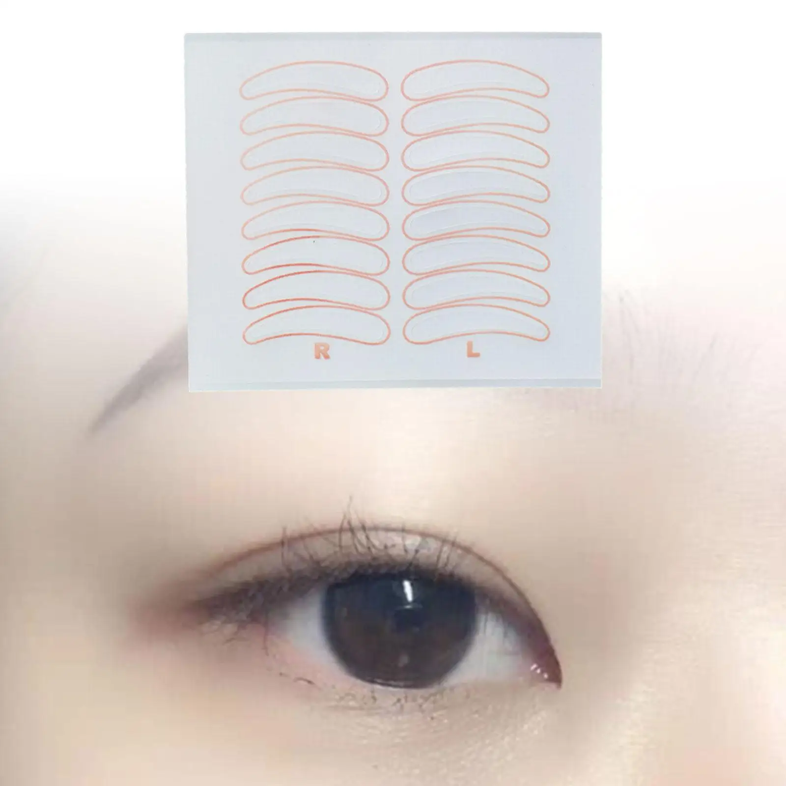 10x Double Eyelid Tape Stickers,Eyelid Lifter Strips,Invisible,Self Sweatproof Double Sided Eye Lift Strips Eye Lift