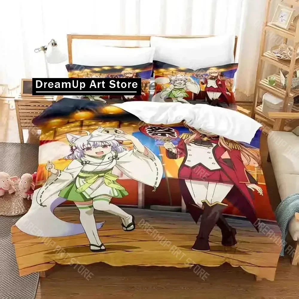 2026 3D Print How A Realist Hero Rebuilt The Kingdom Bedding Set Single Twin Full Queen King Size Bed Set Aldult Kid Bedroom