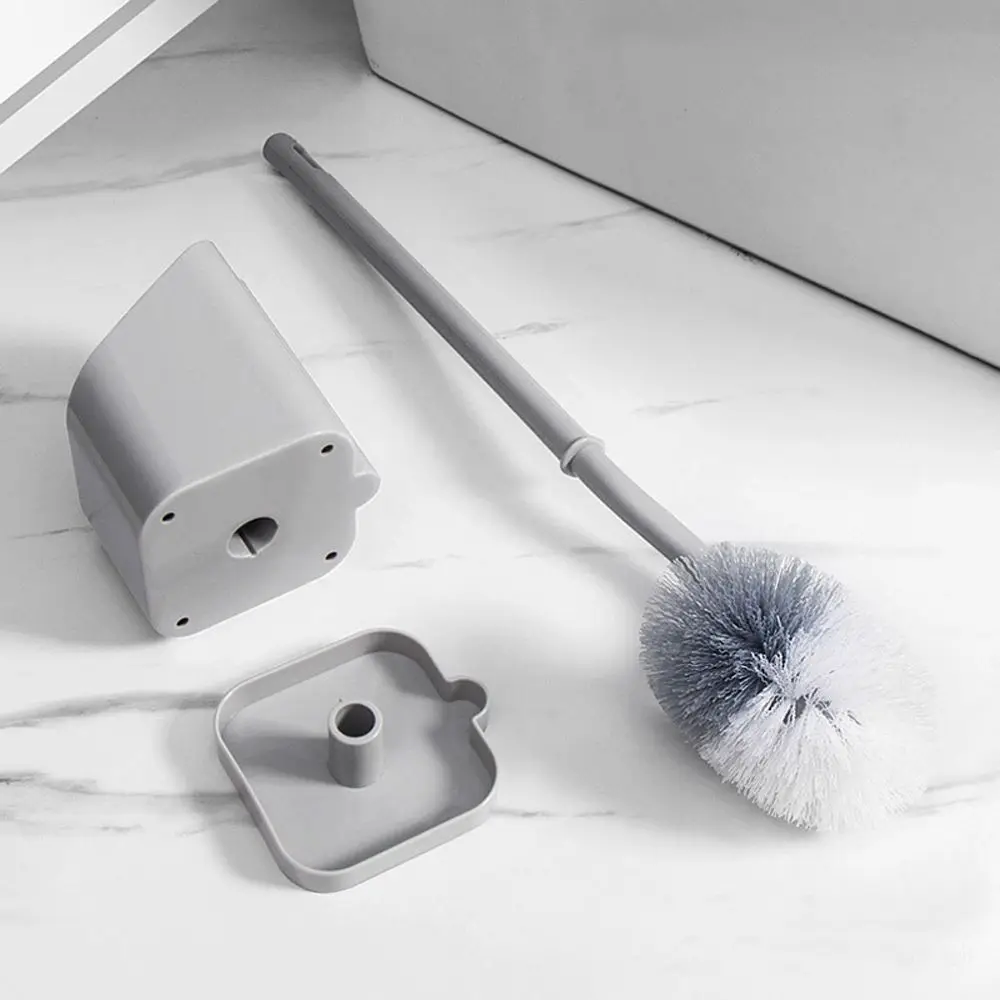 

Креативная настенная подвеска с длинной ручкой, инструменты для чистки ванной комнаты, держатель для чистки, щетка для унитаза, без дырокола