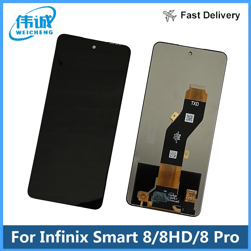 

For Infinix Smart 8 Pro X6525B LCD Screen Display Touch Screen Assembly X6525 Infinix Smart 8 Plus Smart 8HD LCD Parts