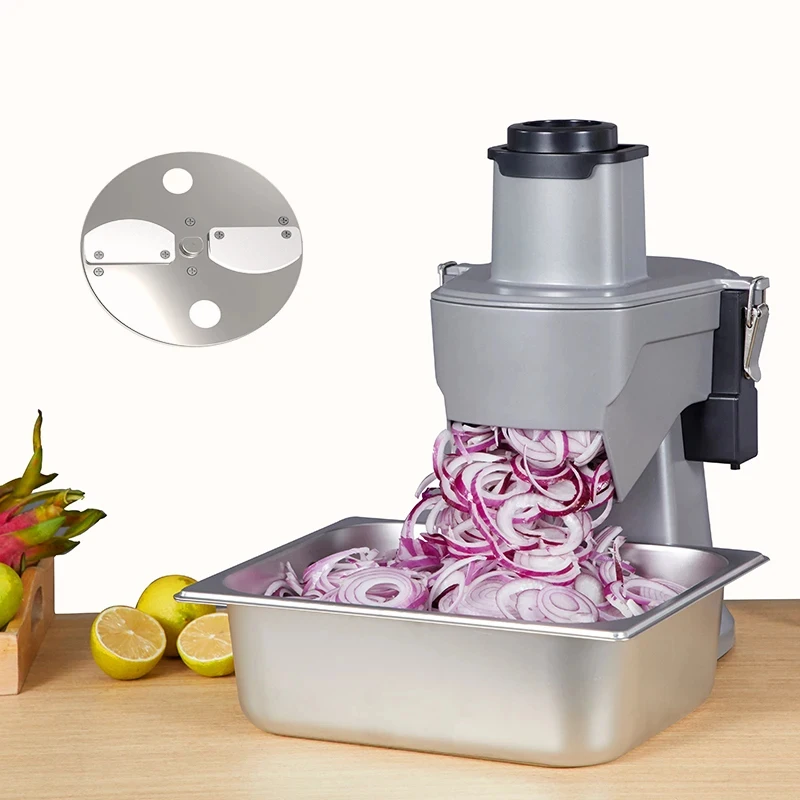 Restaurant Use Commercial Carrot Potato Cucumber Onion Cutting Hine Electric Vegetable Cutter On Sale