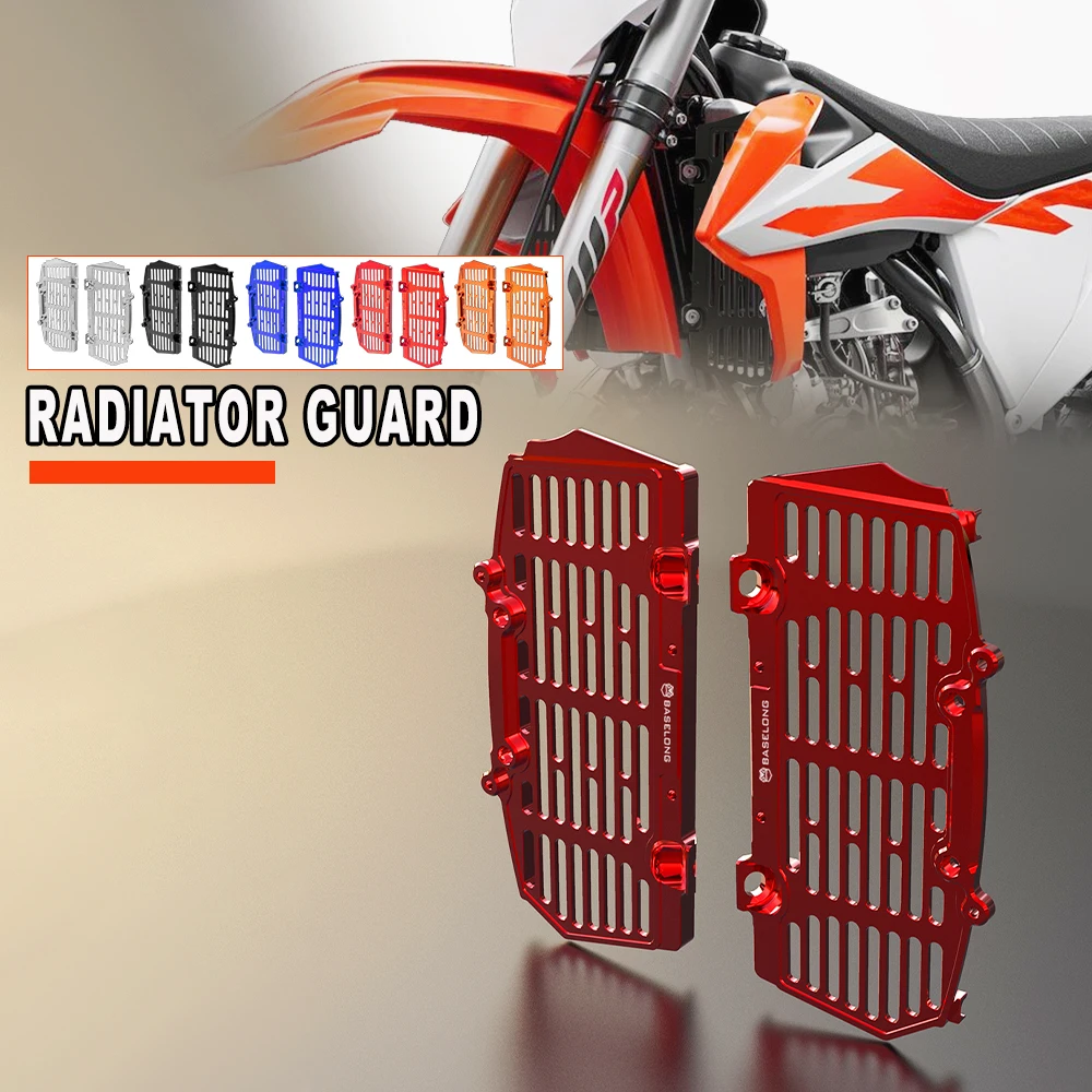 Motocross CNC Radiator Guard Grille Cover FOR HUSQVARAN TE 150i 250i 300i TE250 300 TE300 Heritage TE300I Rockstar Edition