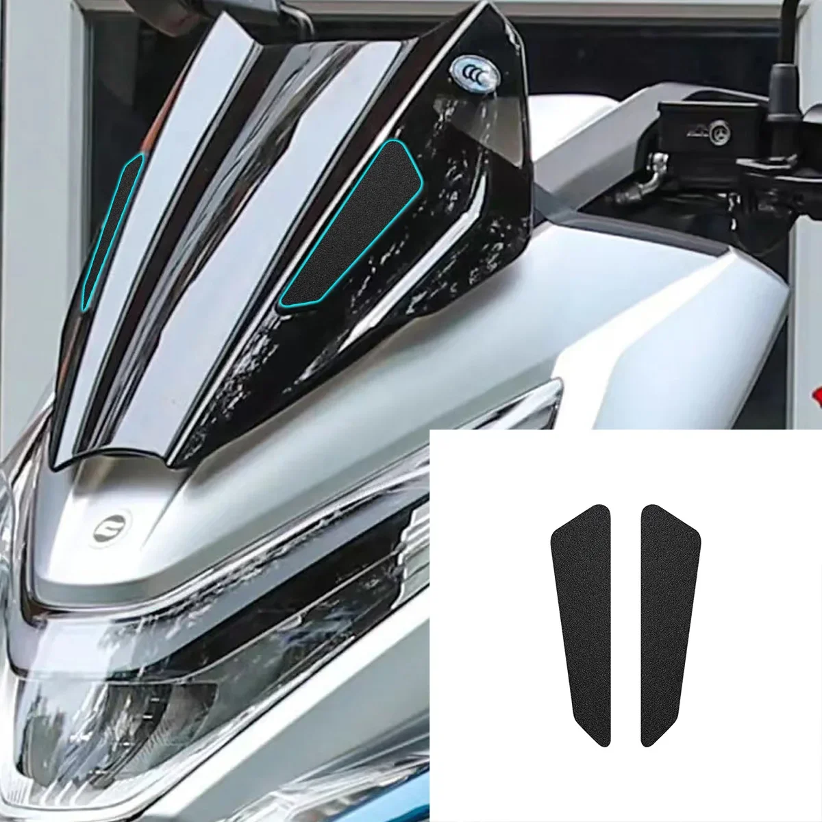 For CFMOTO 150SC 2024 Stickers SC150 Frosted Fuel Tank Sidebar Protection Decals 150 SC Film Modification Accessories