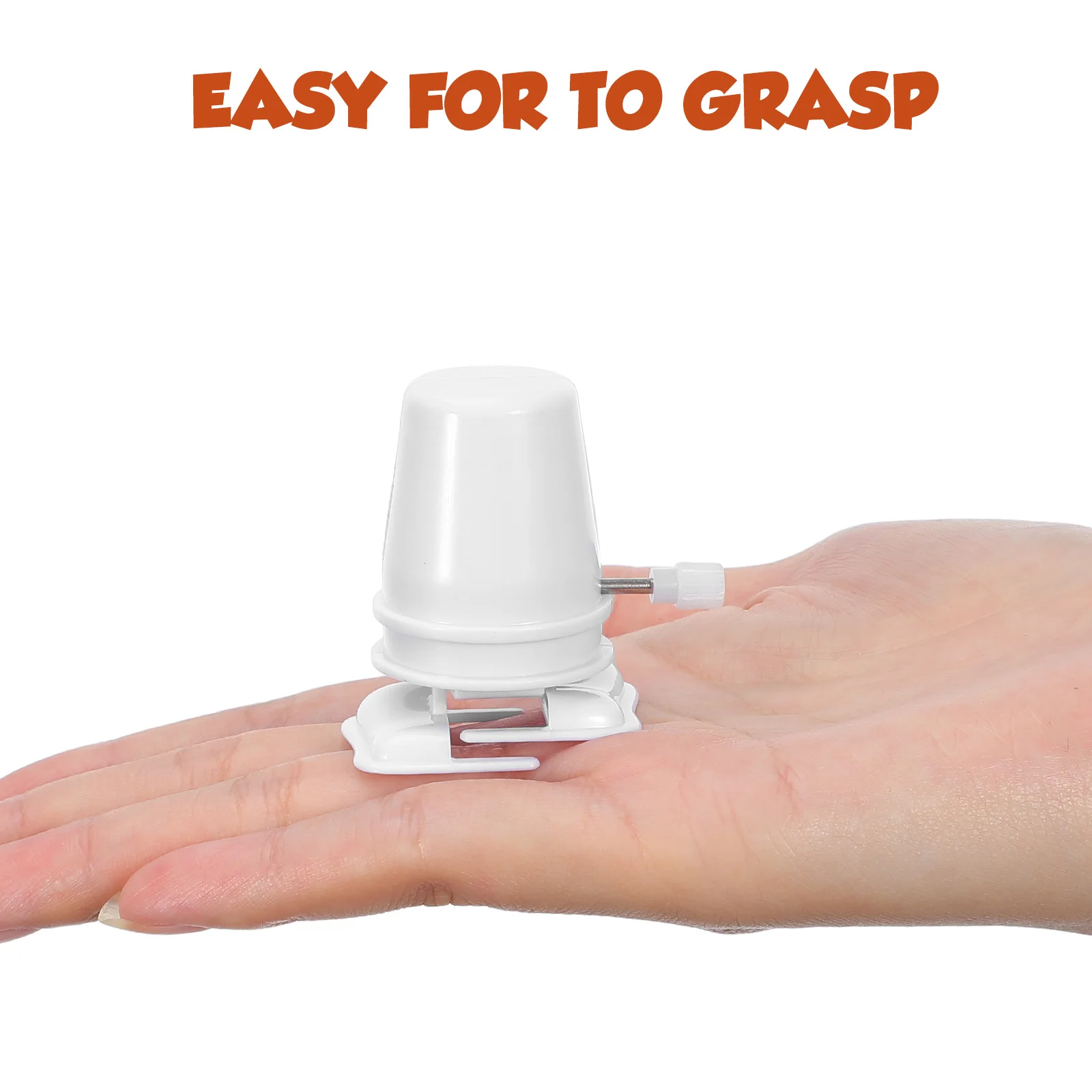 กลไกนาฬิกาพลาสติก 6 ชิ้น สำหรับงาน DIY อะไหล่ขนาดเล็ก กลไกทดแทน ชิ้นส่วนขนาดกะทัดรัด สำหรับงานปั้นดินเหนียว ซ่อมแซม งานฝีมือ DIY