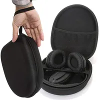 Bluetooth Headset Earphone Hard Case for Sony Headphones Storage Bag Case Portable Travel Shockproof Earbuds Carrying Pouch Bag