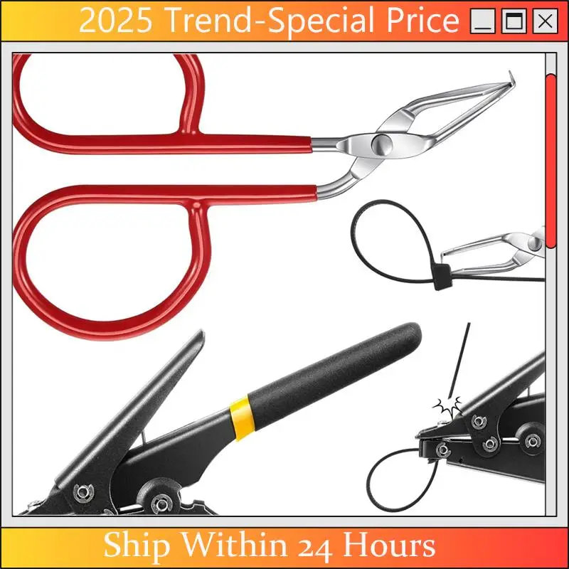 

A61Z Deals Cable Tie Tool Zip Tie Tool 1 Cable Tie Opener And 1 Storage Box Steel Zip Tie Cutter Tool Reusable Cable Tool