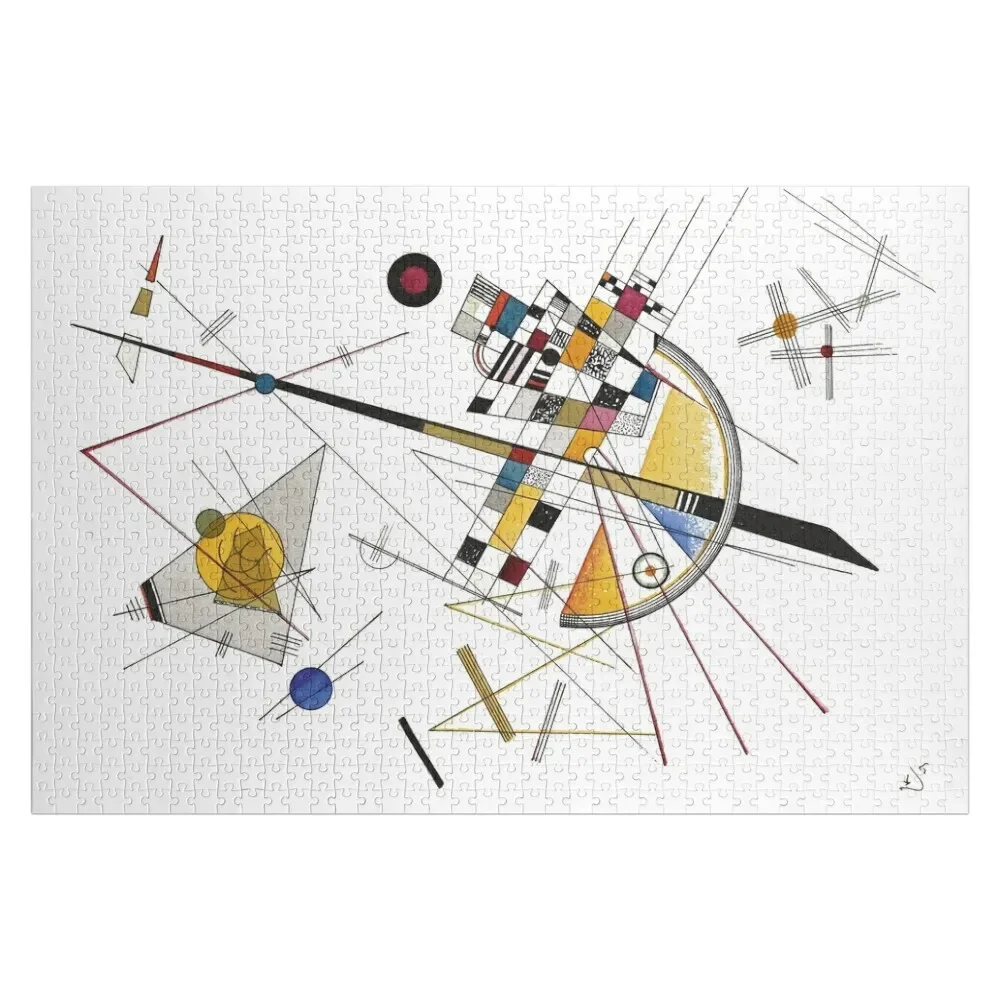 

HD. Delicate Tension, by Wassily Kandinsky Jigsaw Puzzle Personalised Jigsaw Custom Puzzle