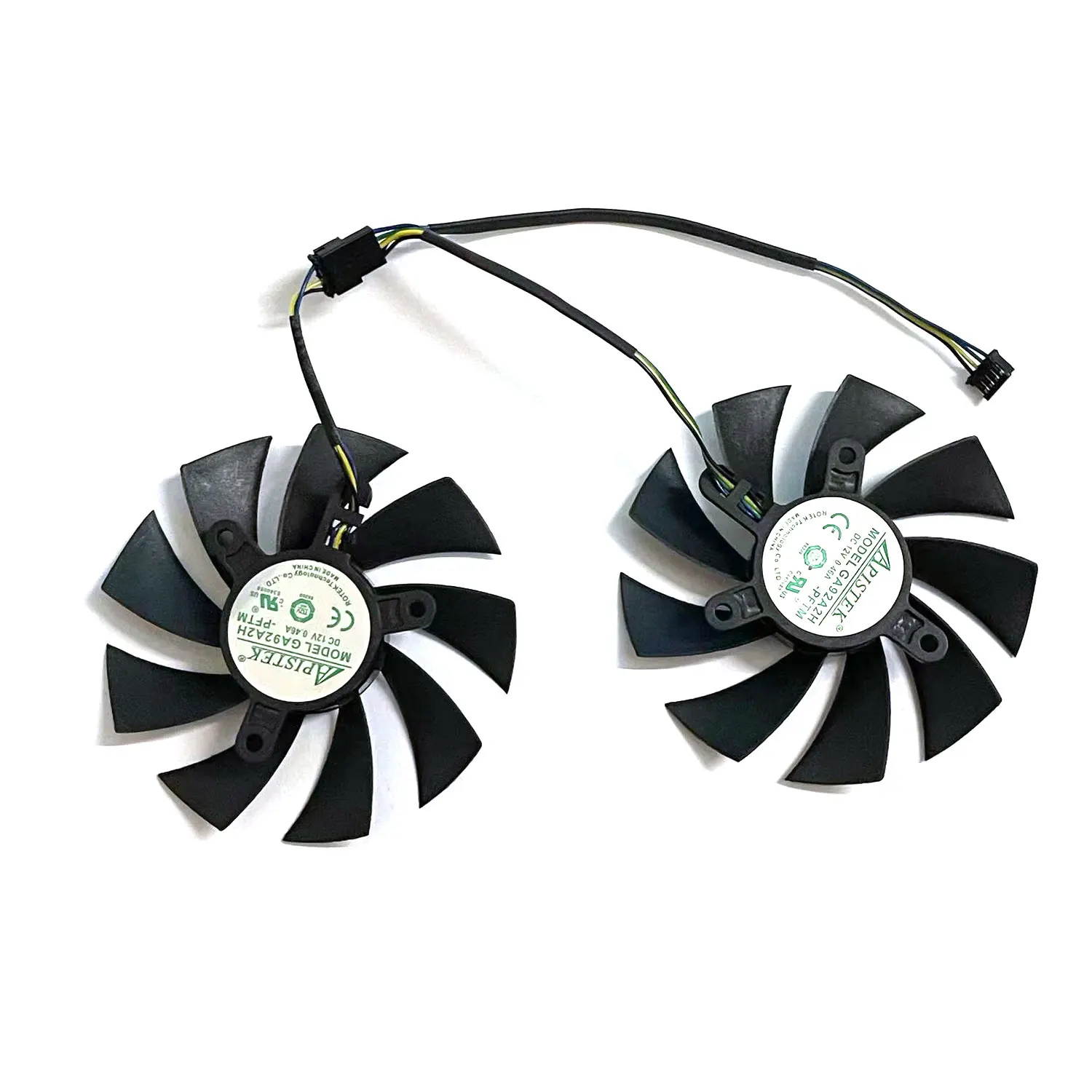 87MM GA92A2H 0.35A GTX 1660 1660Ti Wentylatory graficzne dla Zotac GeForce RTX 2060 2070 SUPER Mini Wentylator chłodzący kartę graficzną