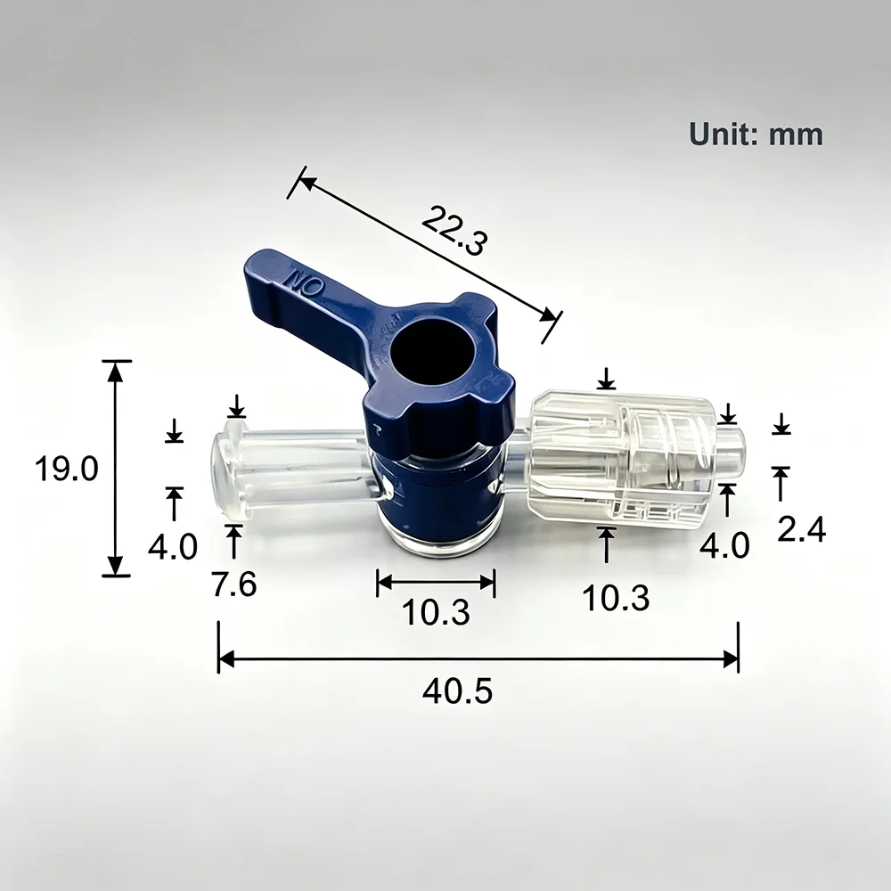 10PCS Two-Way Medical Piston Valve High-Quality Surgical Instrument for Precision Surgery