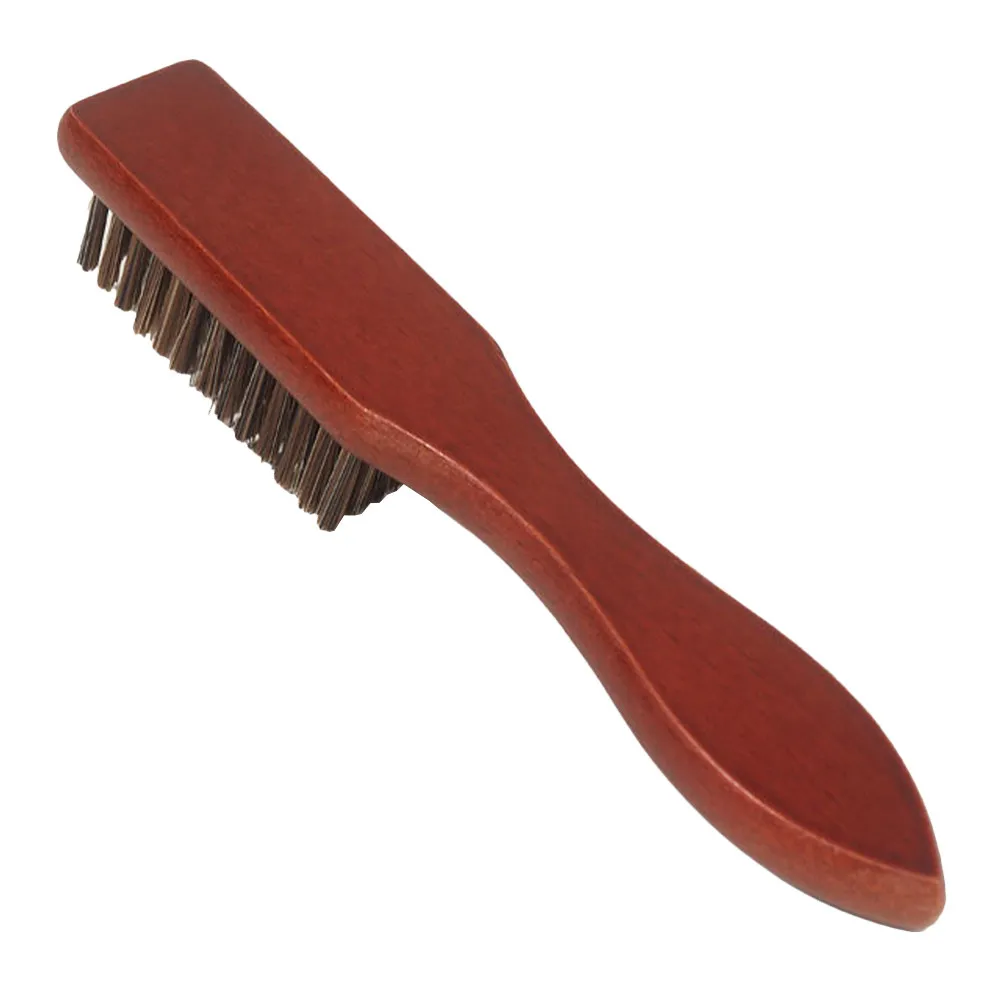 

Wooden Nylon Beard Brush for Men Long Bushy Bristles Hair Sweeping Salon Barber Oil Head Styling Tool Neck Duster Hair Cleaning