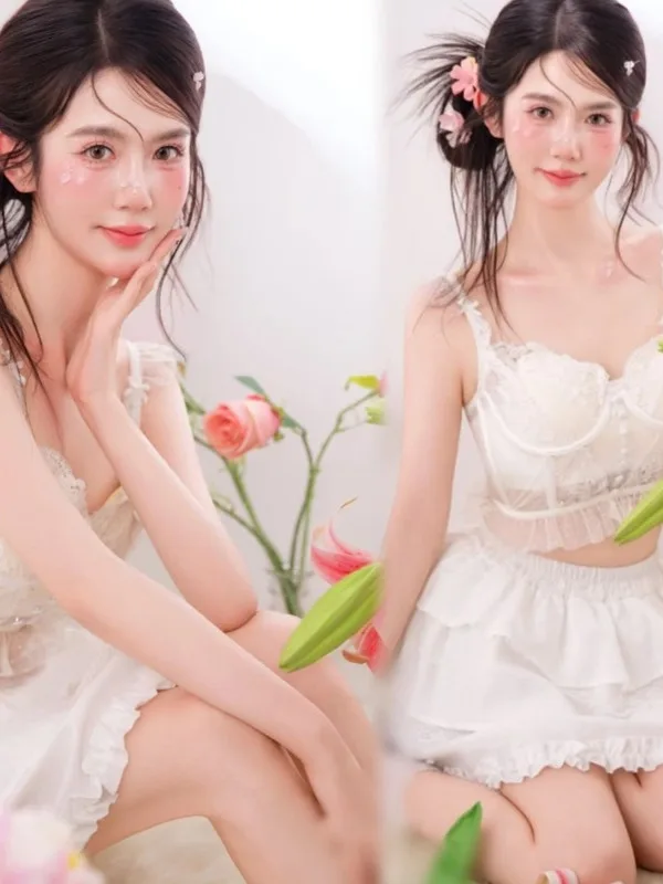 

Dreamy Pure Desire Ballet Korean Style Photography Costume New Arrival Studio Photo Shoot Fashionable Young Girl Magazine Pho...