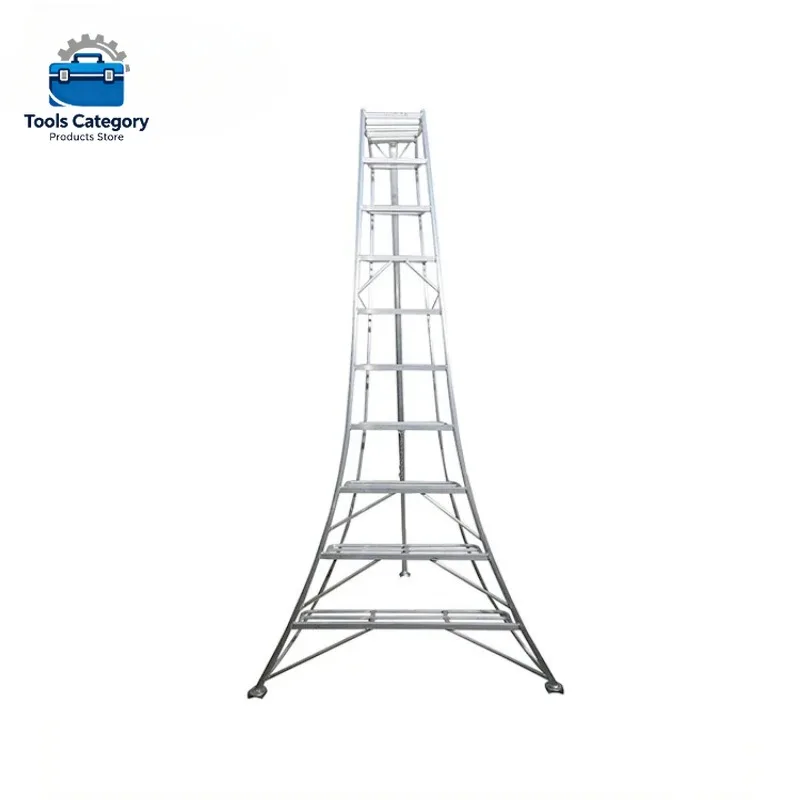 

# Max Load 150KG Domestic Agronomic Garden Aluminum Tripod Tower Ladder Stair