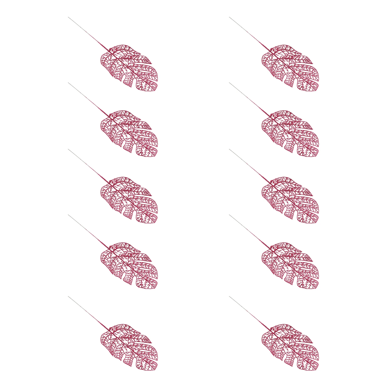 

10Pcs Turtle Shell Leaf Decor Exquisite Details Reusable Xmas Tree Wreath Party Photo Prop Home Decoration