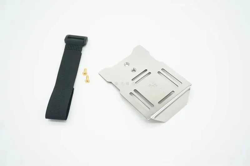 

Stainless steel rear equipment compartment support plate for TRAXXAS TRX4 G500