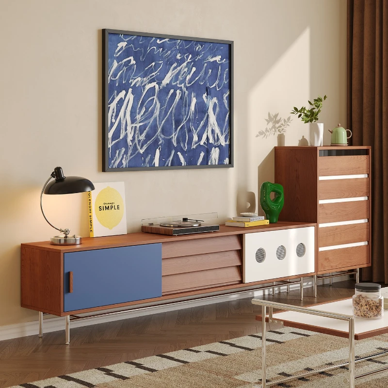 

TV cabinet, living room household small apartment locker