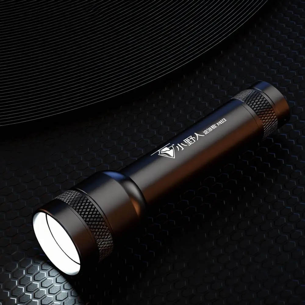 Elegant Aluminum Led Flashlight Rechargeable Portable Torch Waterproof Handheld Light For Daily Routine Night Patrol Camping