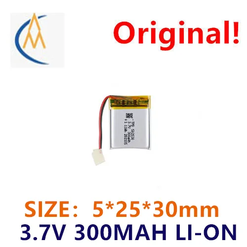 

Купить больше будет дешево, 3,7 в-502530, полимерная литиевая батарея 300 мАч, электронный трекер, Bluetooth клавиатура, мышь, литиевая батарея