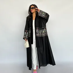 Ramadan Kimono Open Abayas for Women Muslim Embroidery Maxi Dress Kaftan Turkey Luxury Dubai Abaya Kebaya Caftan Marocain Femme