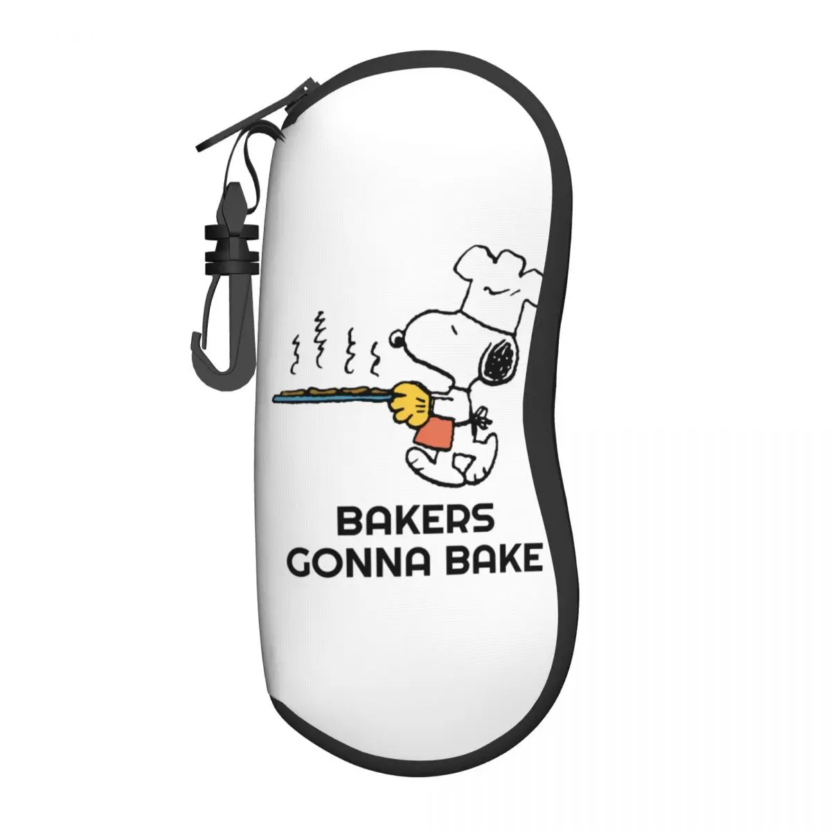 Peanuts Snoopy Baking Cookies Glasses Case Men Women Lightweight Box Reading Box Office Sunglasses Box