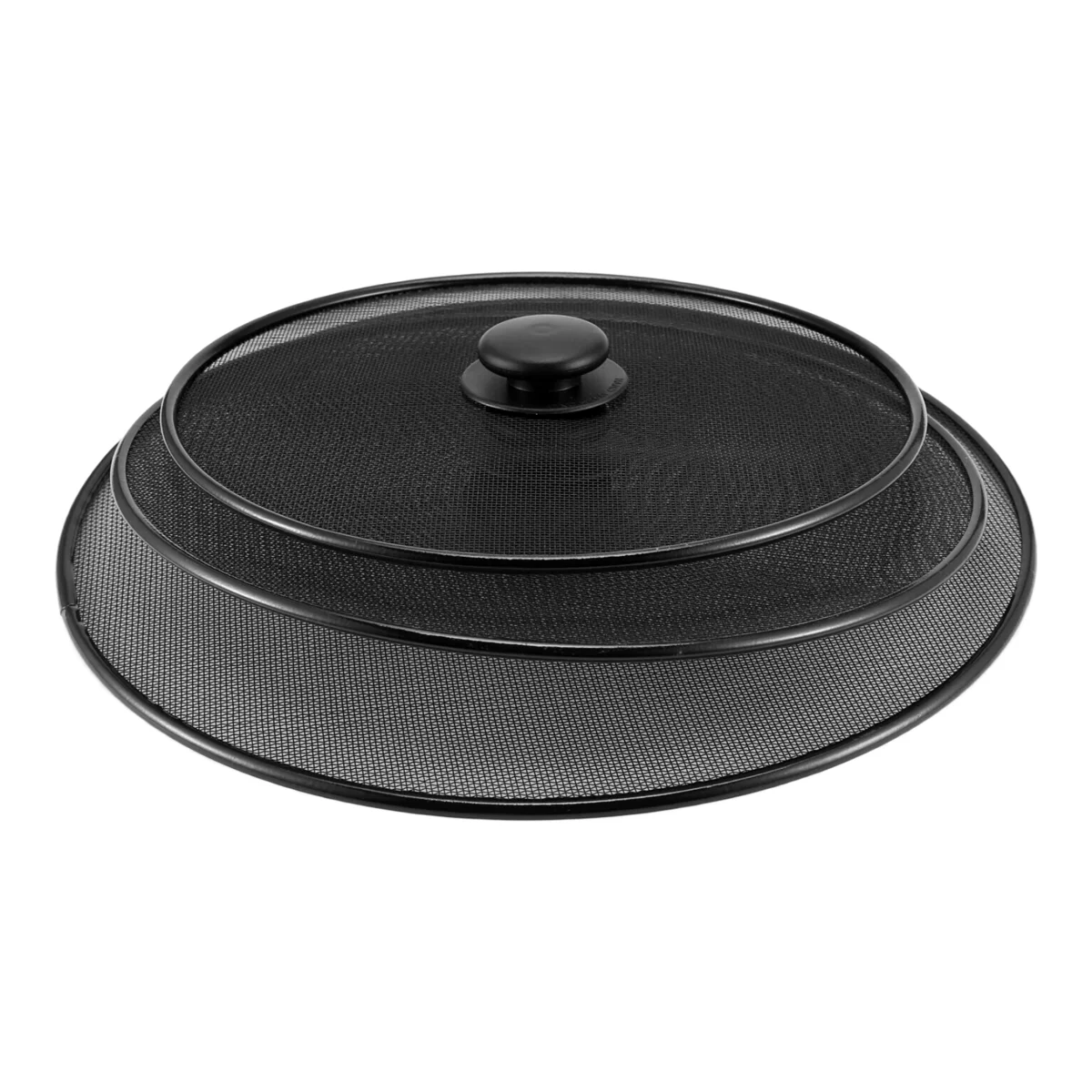 

AB06 3Pcs Kitchen Splash Guard Splatter Screens Frying Pan Splatter Guard Grease Splatter Screen Mesh Oil Proof Pot Lid
