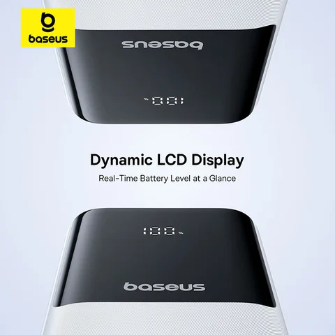 Baseus Power Bank 20000 мАч PD 22,5 Вт Быстрая зарядка телефона Внешняя батарея Powerbank Зарядное устройство для Xiaomi Poco iPhone Samsung iPad