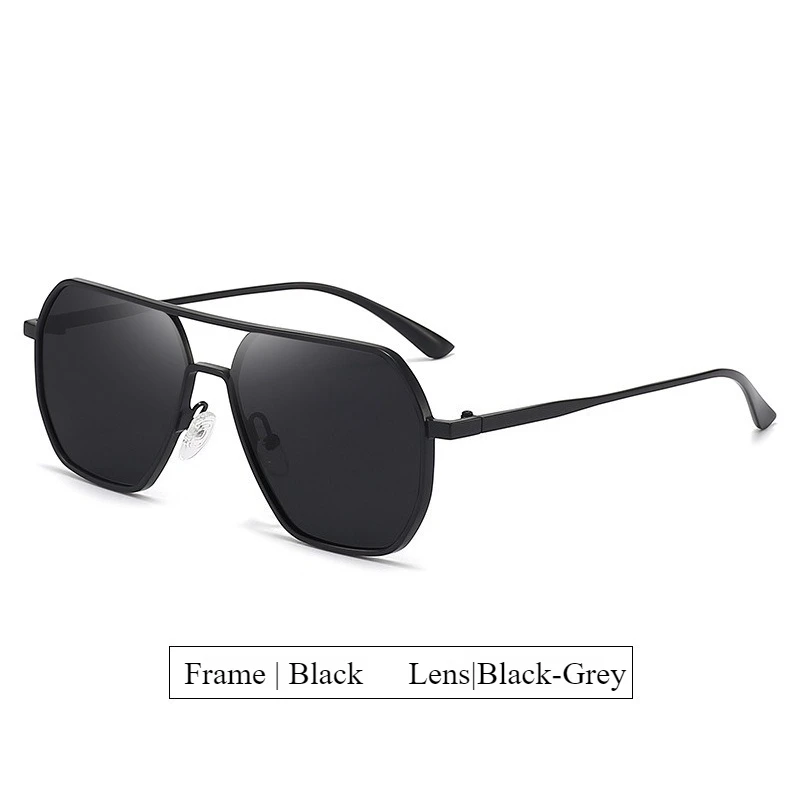 Luxury Metal Photochromic Sunglasses Men Women Fashion Polarized Sun Glasses Stylish Chameleon Anti-glare Driving Shades UV400