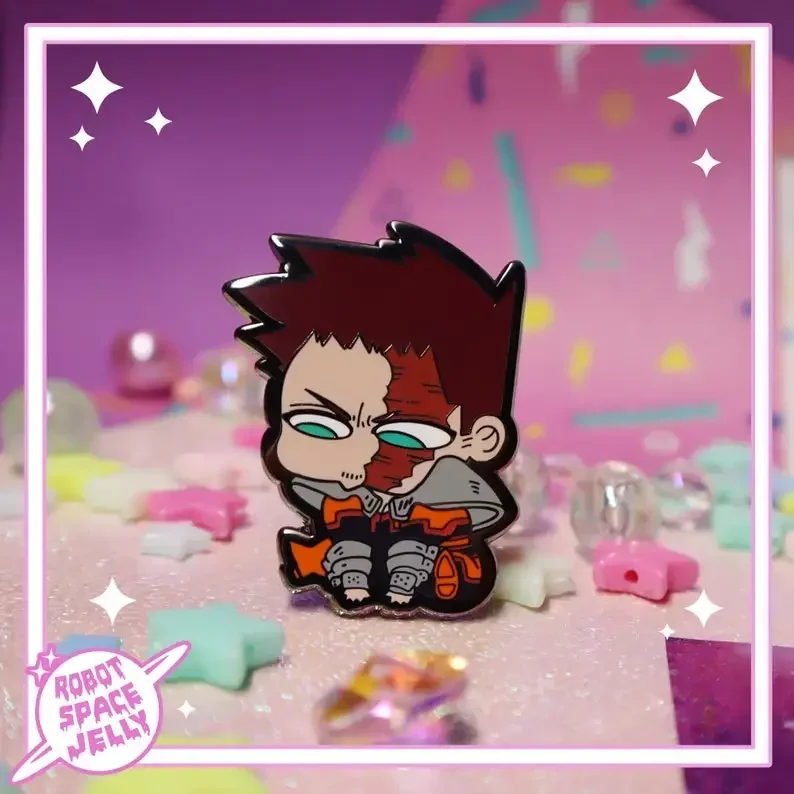 Hawks Endeavour Dabi Tomura Touya Todoroki harde emaille pin (het is geen zacht email)