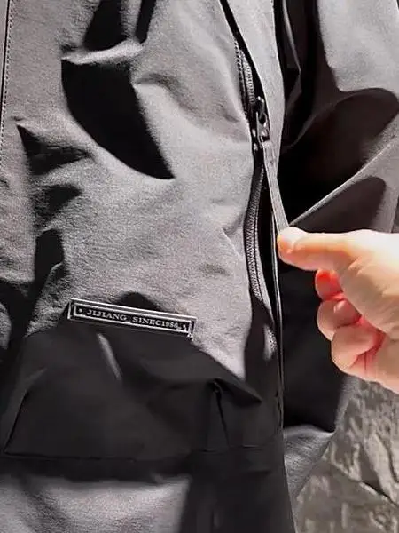 

Американская рабочая одежда с воротником-стойкой, свободное повседневное модное мужское однотонное уличное ветрозащитное пальто на молнии