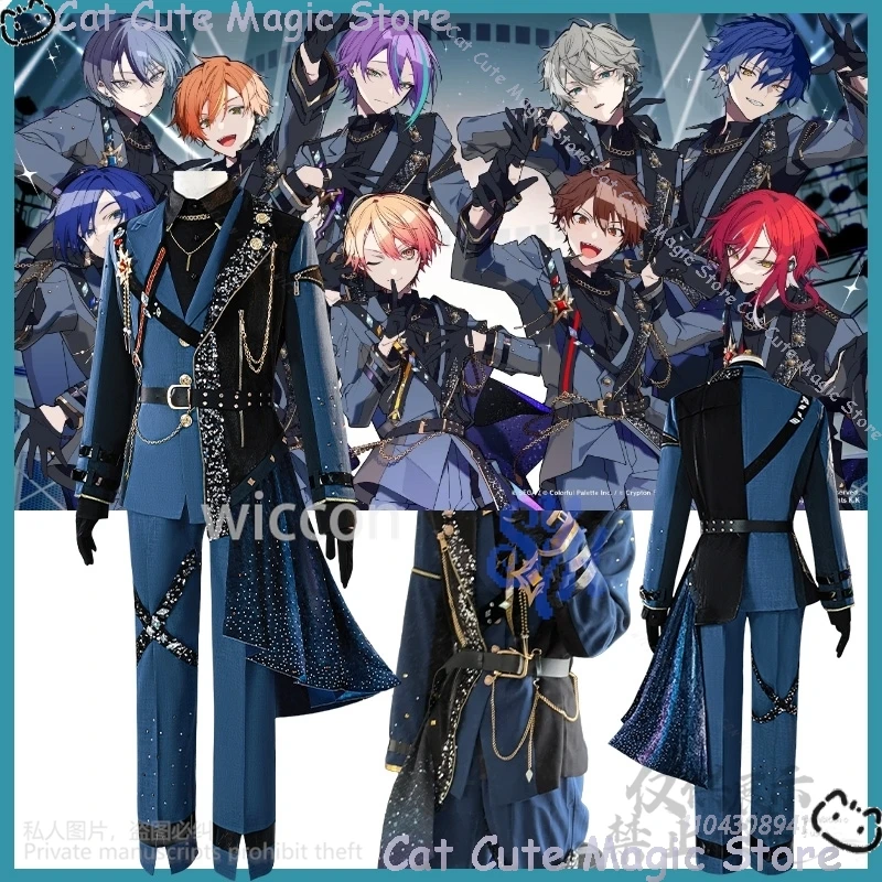 

Kamishiro Rui Shinonome Akito Aoyagi Toya Tenma Tsukasa Idol Uniform Cosplay Game Ensemble Stars With Project Sekai Comic Con