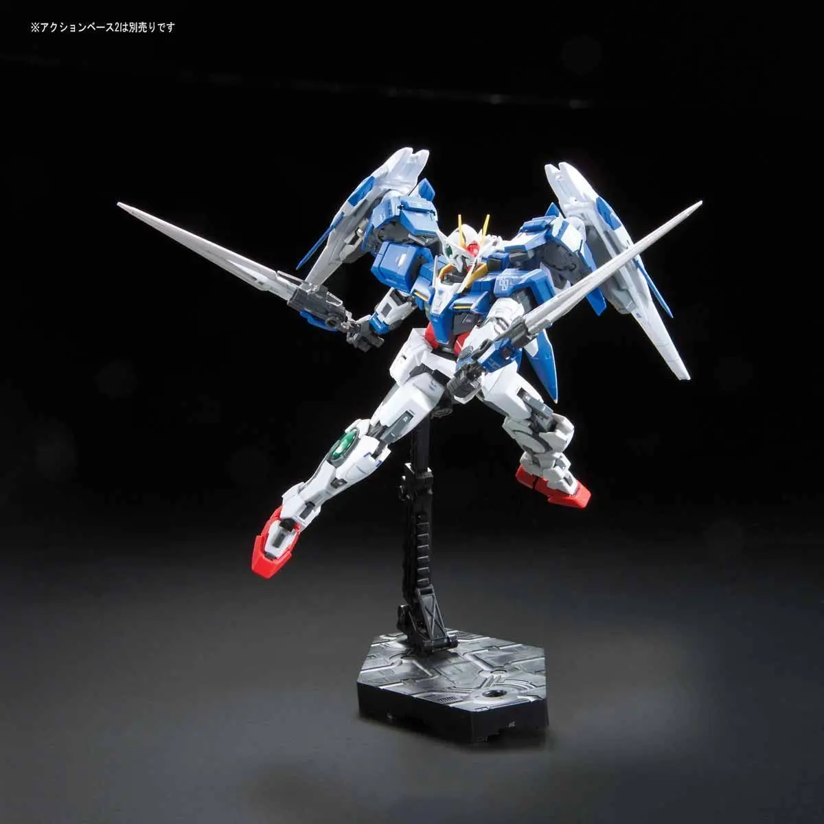 

Bandai Rg 18 1/144 Gundam 00 00R 00 Подъемный механизм, пластиковая модель, крутой подарок, фигурка механического воина, развивающая игрушка