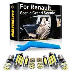 For Renault Grand Scenic 2 3 Scenic X MOD MK 2 3 4 2005 2006 2007 2010 2017 2019 Accessories Car Interior LED Light Canbus