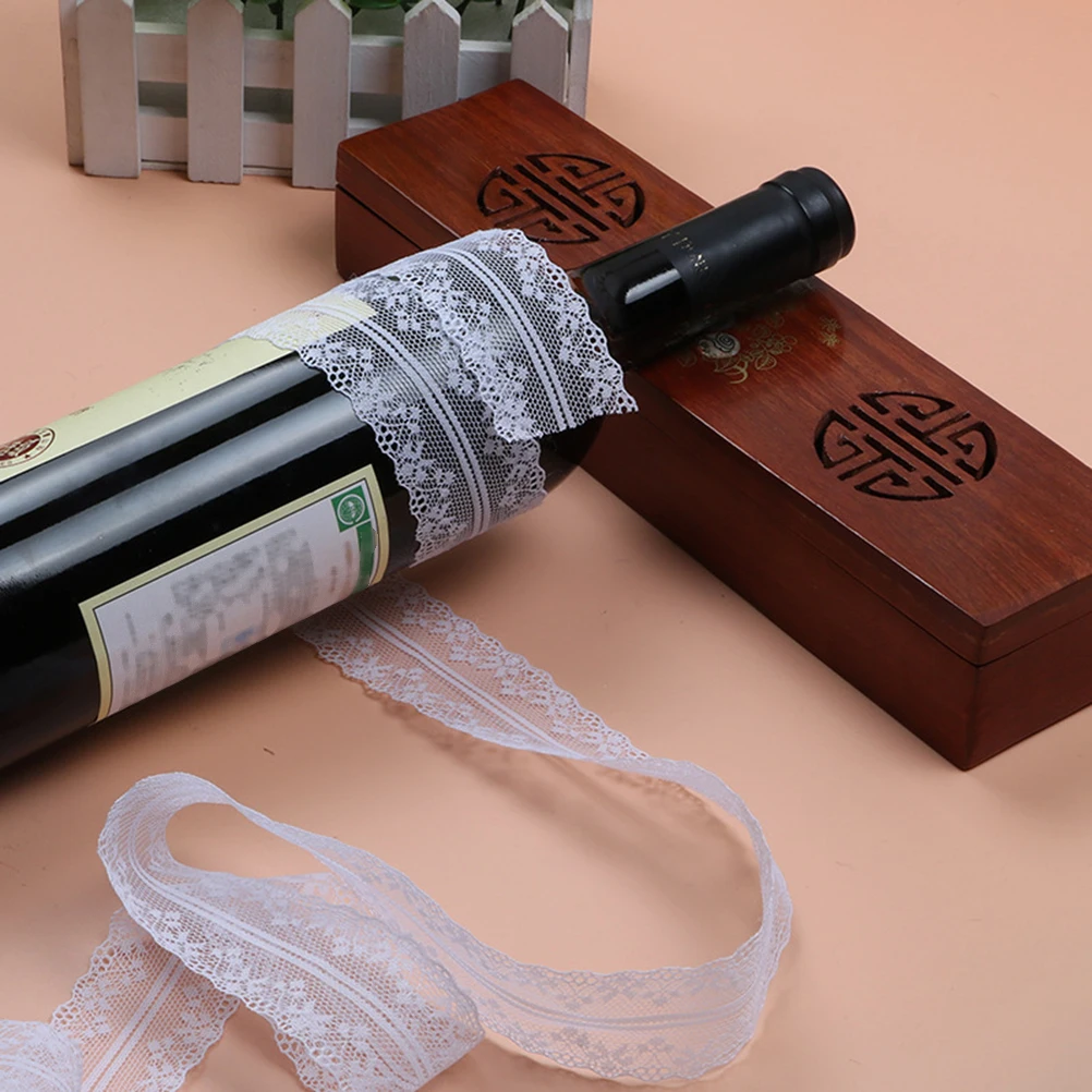 

3 Rolls Lace Trim Ribbons Wedding Dress Craft Projects Table Decorations Lace Ribbon Crochet Ribbon Elegant Pattern