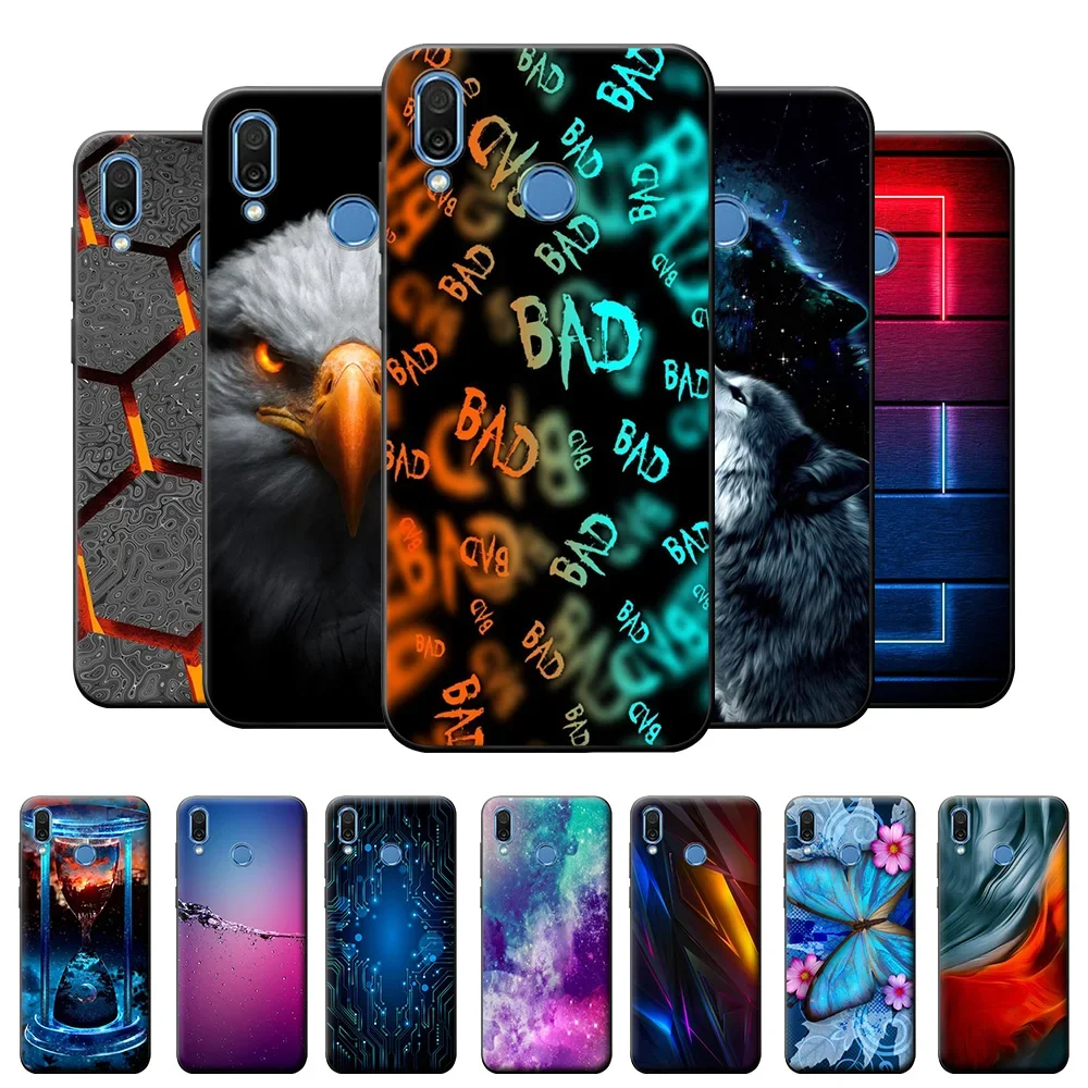 Case For Honor Play Case Honor Play Fox Silicone Soft Phone Case For Huawei Honor Play TPU Back Cover Protect Bumper Fundas