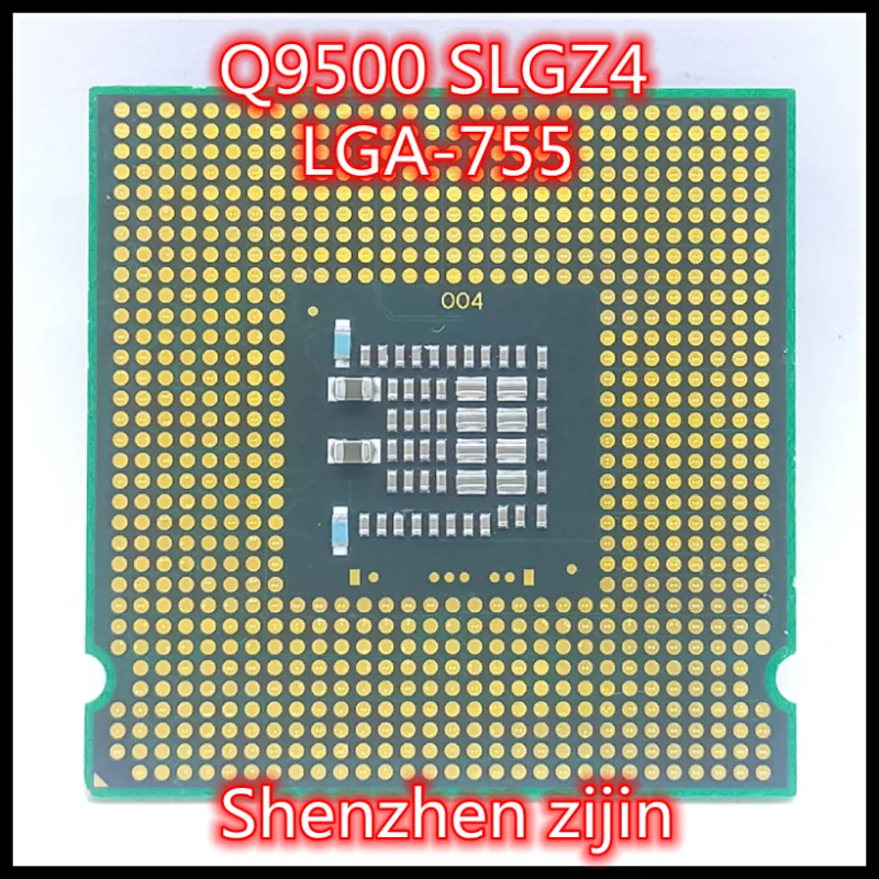 بروسيسور 2 كواد Q9500 SLGZ4 2.83 GHz ، كواد كور 6M 95W 1333 LGA 775