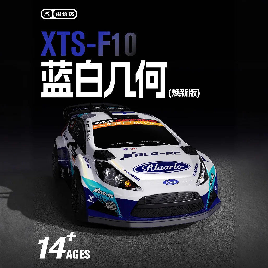 

Радиоуправляемая раллийная машина Rlaarlo XTS-F10 1:10, профессиональная, с бесщеточным двигателем, 2.4 ГГц, 4WD, из сплава 7075, для дрифта по бездорожью, для любителей радиоуправляемых моделей 14+ лет