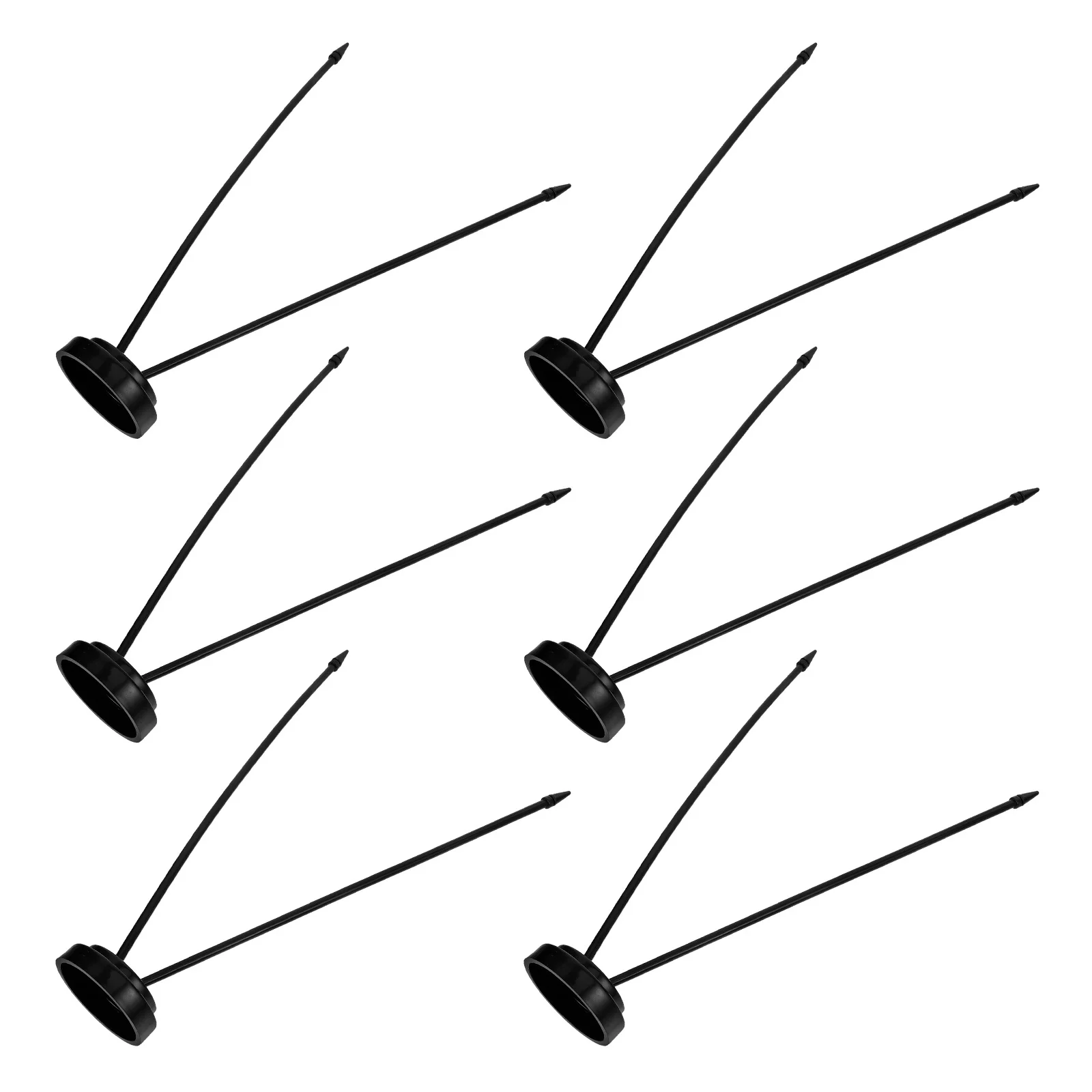

Flag Pole Flagpole Base Indoor and Stand Desk Holder Classroom Black Display Office