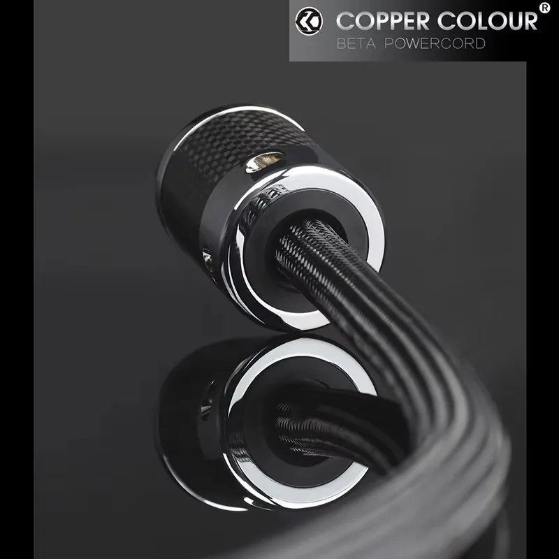 CopperColour BETA Pure silver alloy power cord high-grade HIFI fever power cord