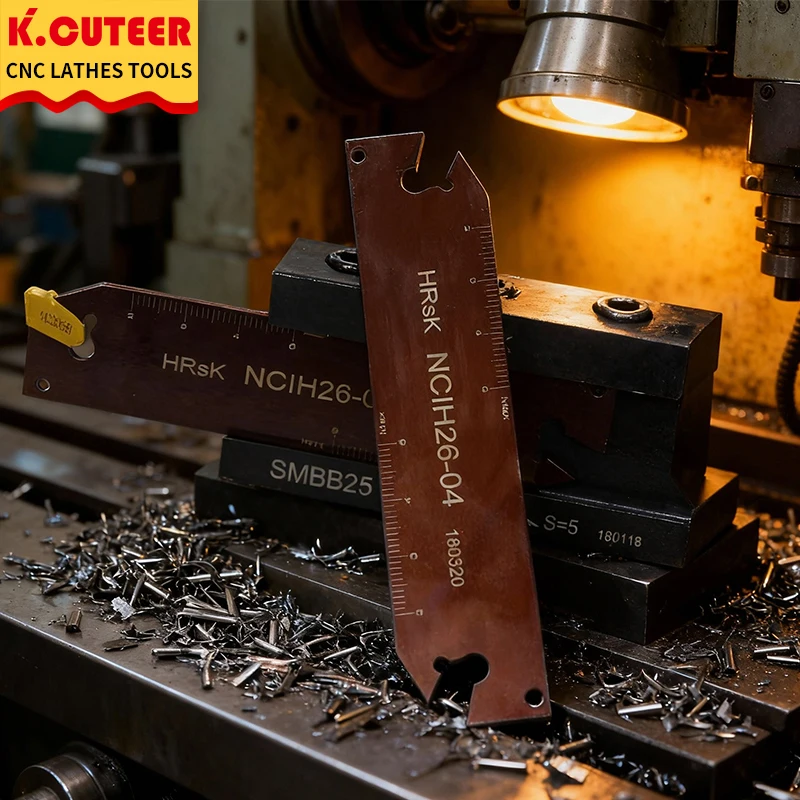 SMBB2026/SMBB2526/SMBB2032/SMBB3232 Grooving Cut-Off Cutter Holder NCIH26-2 NCIH32-3 NCIH32-4 Parting Blade SP200 SP300 SP400