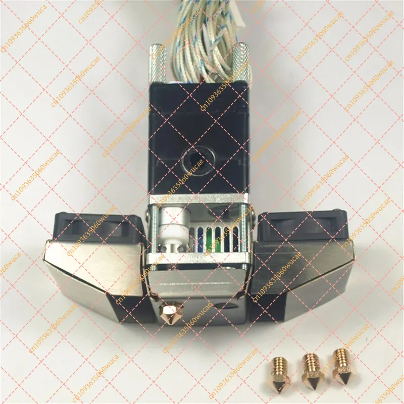 1.75/3mm 3D Printer Full Hotend Kit V6 Nozzle For UM2 Extended Olsson Block High Precision Heating Assembly Parts