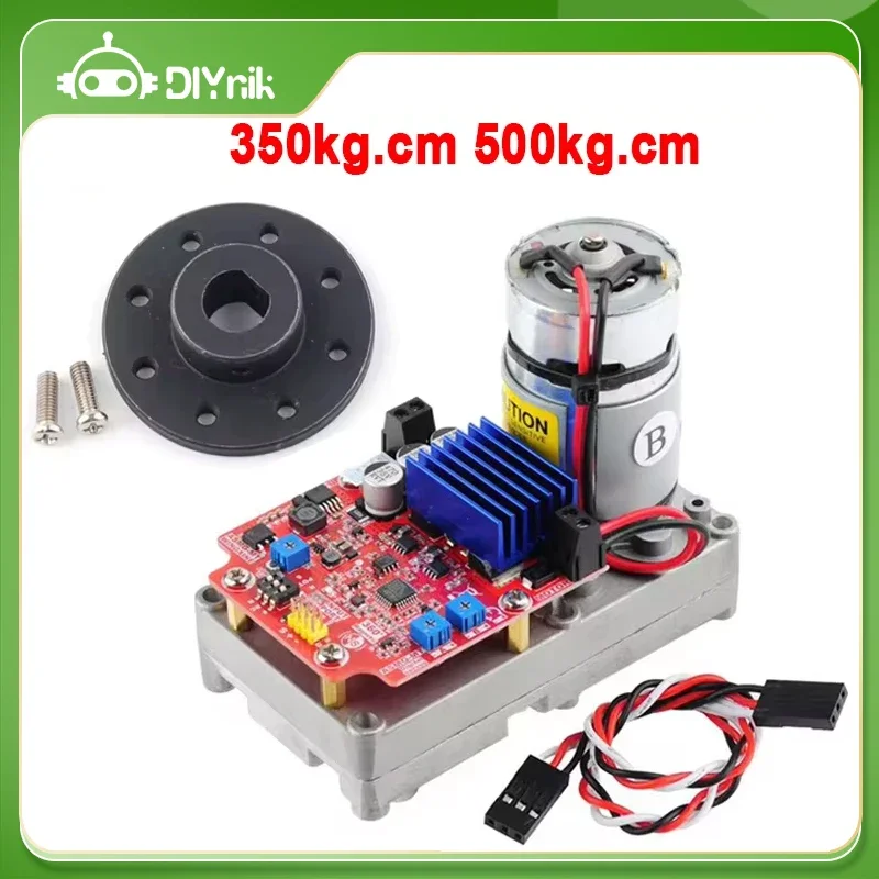 ASMG-MTB High Power High Torque Servo Magnetic Encoded 350kg.cm 500kg.cm 360 Degree Robot Steering Motor Large Mechanical Arm