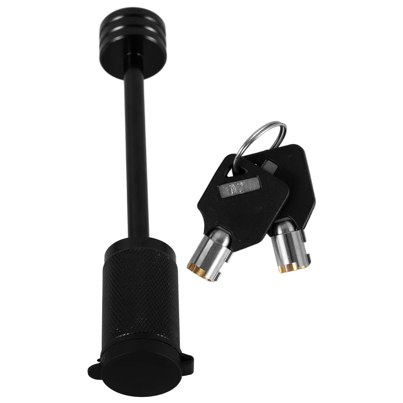 

Trailer Lock Set High-Strength Metal Security Stylish Versatile Fit Most Trailers Towing Hitch Lock Trailer Locking