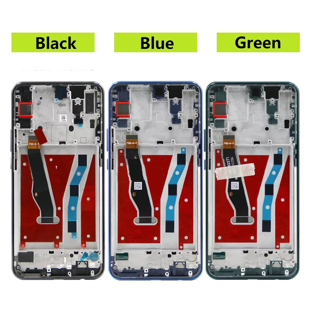 6.59\'\' AMOLED Display For Huawei Y9 Prime 2019 Lcd Touch Screen Digitizer Assembly For huawei P Smart Z STK-LX1 LCD Replacement