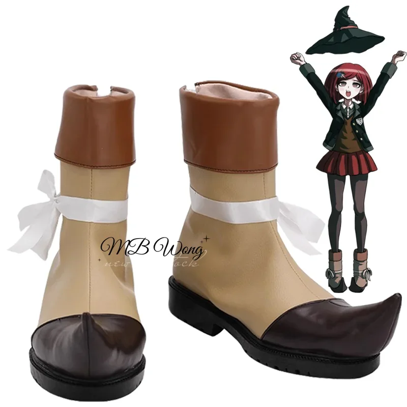 

Game Danganronpa V3 Killing Harmony Himiko Yumeno Cosplay Shoes Boots Role Play Halloween Carnival Party Outfit Christmas